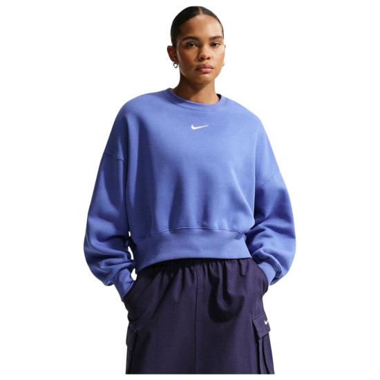 Nike Γυναικείο φούτερ Sportswear Phoenix Fleece Oversized Crew-Neck Sweatshirt